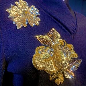 Vintage Embellished Valentino sweater